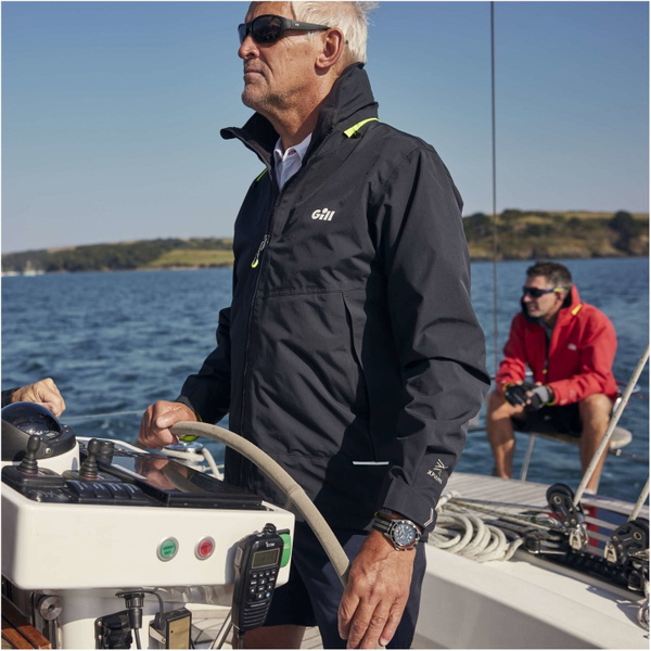 2026 Gill Mens OS3 Coastal Seglarjacka OS33J - Black